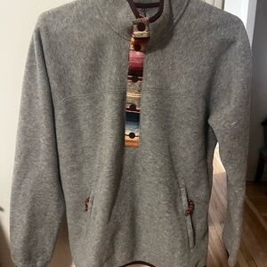 Burton Gray Zip-Up women’s Sweater